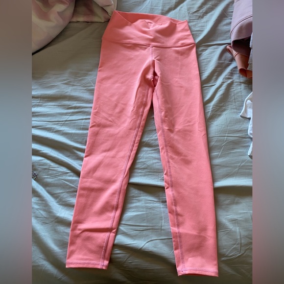 Alo Yoga Macaron Pink Airbrush Legging - Picture 2 of 2